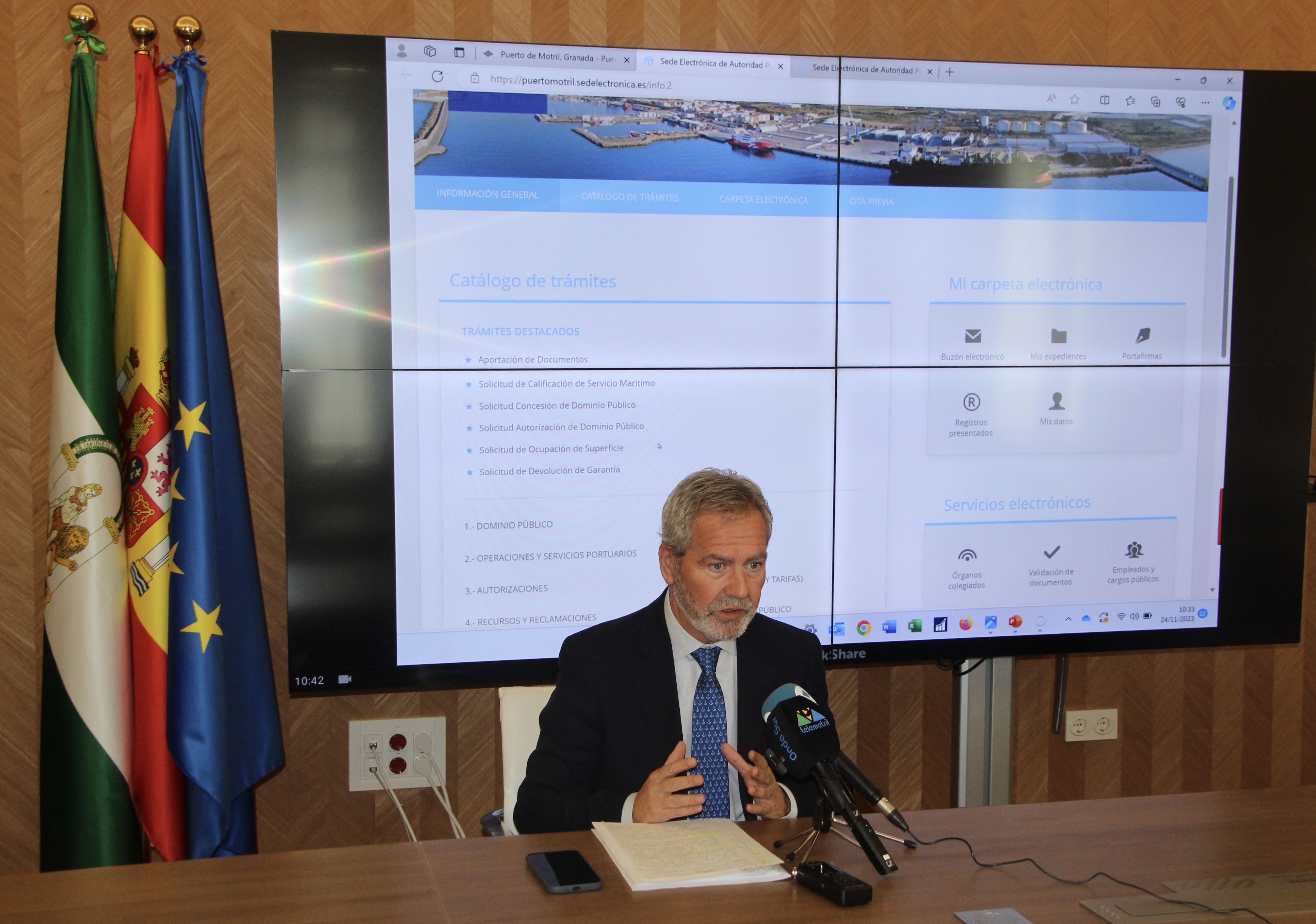 La Autoridad Portuaria de Motril concluye la implementación del
