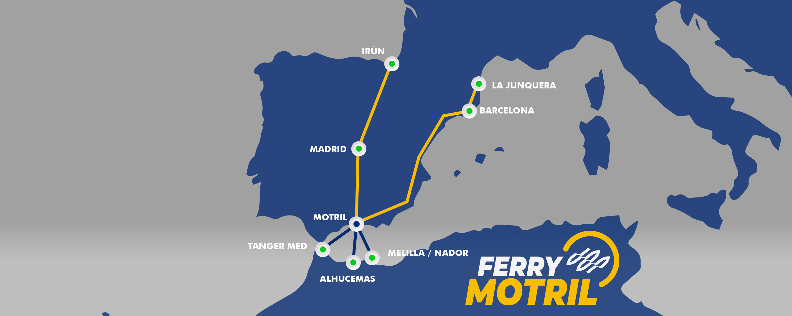 Mapa accesos Puerto de Motril